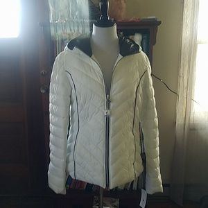Puffy nautica black and white jacket
